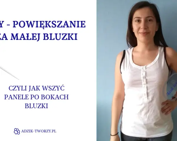 Jak poszerzyć za ciasną bluzkę? Proste kliny uratują ubranie!